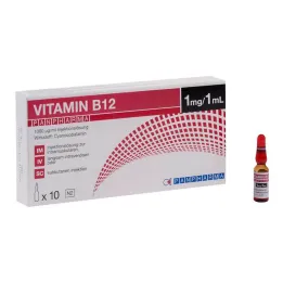 Vitamina B12 Panpharma 1000 µg/ml soluzione iniettabile, 10X1 ml