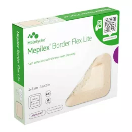 MEPILEX Border Flex Lite medicazione in schiuma 4x5 cm, 10 pz