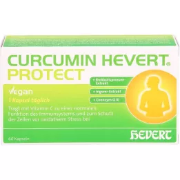 CURCUMIN HEVERT Capsule di protezione, 60 pz