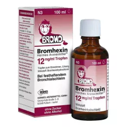 BROMHEXIN Hermes Arzneimittel 12 mg/ml gocce, 100 ml