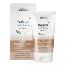 HYALURON SANFTE Crema Viso Abbronzante, 50 ml