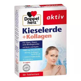 DOPPELHERZ Compresse di silice+collagene, 30 pz