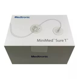 MINIMED Set di infusione Sure-T 8 mm 80 cm, 10 pz