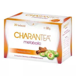 CHARANTEA bustine filtro per tisana alla cannella metabolica, 20 pz