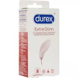 DUREX preservativi extra sottili, 8 pezzi