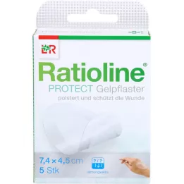 RATIOLINE Proteggi Gelpaster 4.5x7,4 cm, 5 pz