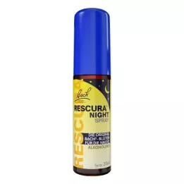 BACHBLÜTEN Originale Rescura Night Spray senza alcool, 20 ml