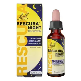 Fiori di Bach originali Rescura Night gocce senza alcool, 10 ml
