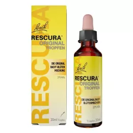 BACHBLÜTEN Gocce Rescura originali con alcol, 20 ml