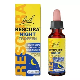 BACHBLÜTEN Originale Rescura Night Tro.m.Alcohol, 10 ml