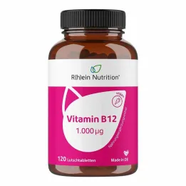 Vitamina B12 1.000 µg pastiglie vegane, 120 pz