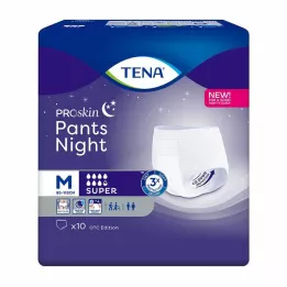 TENA PANTS Mutandine monouso super M da notte, 10 pz