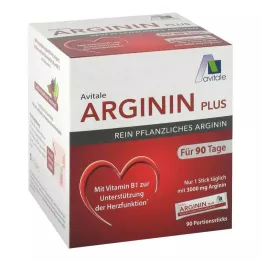 ARGININ PLUS Vitamina B1+B6+B12+Acido Folico Sticks, 90X5,9 g