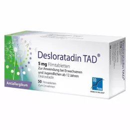 DESLORATADIN TAD Compresse rivestite con film da 5 mg, 50 pz