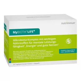 MYBIOTIK LIFE+ Confezione combinata 30x1,5 g Plv.+60 Caps., 1 pz