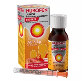 NUROFEN Sciroppo Junior Fever and Pain Fragola 40 mg/ml, 150 ml