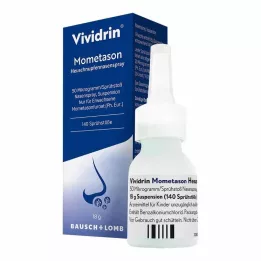 VIVIDRIN Spray per la febbre da fieno Mometason 50μg/spruzzo 140 pezzi, 18 g