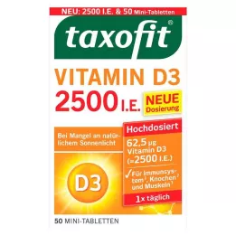TAXOFIT Vitamina D3 2500 I.E. compresse, 50 pz