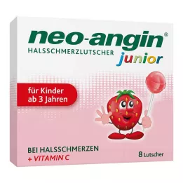 NEO-ANGIN lecca lecca mal di gola junior, 8 pezzi
