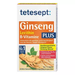 TETESEPT Ginseng 330 più Lecitina+Vitamine B Tab., 30 pz