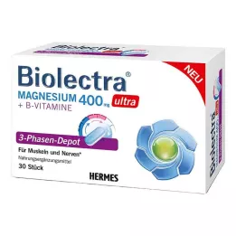 BIOLECTRA Magnesio 400 mg ultra 3-Phase Depot, 30 pz