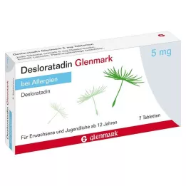 DESLORATADIN Glenmark 5 mg compresse, 7 pz