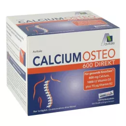 CALCIUM OSTEO 600 bastoncini per porzione diretta, 120 pezzi