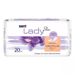 SENI Lady Slim Incontinence Insert Mini Plus, 20 pz