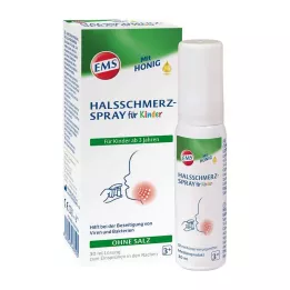 EMSER Spray anti-mal di gola per bambini, 30 ml