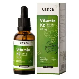 Gocce di vitamina K2 MK7 vegan, 50 ml