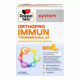 DOPPELHERZ Sistema di granuli da bere Orthopro Immun, 30 pz
