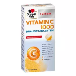 DOPPELHERZ Vitamina C 1000 compresse effervescenti, 40 pz