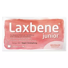 LAXBENE junior 4 g Neutro PLE Kdr.6 Lun.-8 Anni, 30X4 g