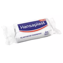 HANSAPLAST nastro elastico di fissaggio crespato 8 cmx4 m, 1 pezzo