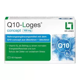 Q10-LOGES concept 100 mg capsule, 60 pz