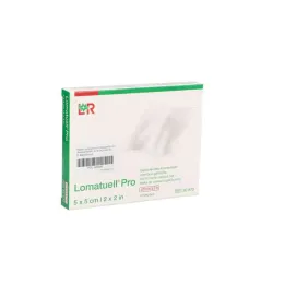 Lomatuell Pro 5x5 cm sterile, 10 pz