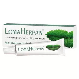 LOMAHERPAN Crema per la cura delle labbra con estratto di melissa, 5 ml