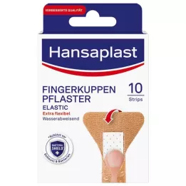 HANSAPLAST Strisce di cerotto elastico per la punta delle dita, 10 pezzi