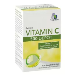 VITAMIN C 500 mg compresse depot, 120 pz