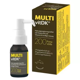 MULTIVITDK Soluzione Vitamina D3+K2, 10 ml