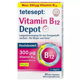 Tetesept Vitamina B12 Depot 300 μg Compresse rivestite con film, 30 pz