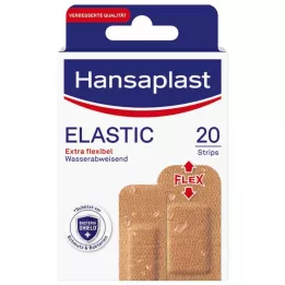 HANSAPLAST Strisce di cerotto elastico, 20 pezzi