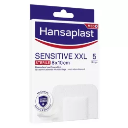 Hansaplast Condimento per ferite sensibile Sterile 8 x 10 cm, 5 pz