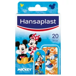 HANSAPLAST Cerotti per bambini Mickey & Friends, 20 pz