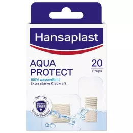 HANSAPLAST Strisce di cerotto Aqua Protect, 20 pezzi