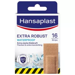 HANSAPLAST Strisce di gesso impermeabili extra robuste, 16 pezzi