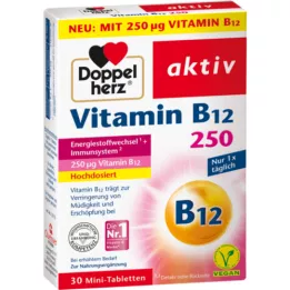 DOPPELHERZ Vitamina B12 250 compresse attive, 30 pz