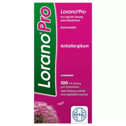 LORANOPRO Soluzione orale da 0,5 mg/ml, 100 ml