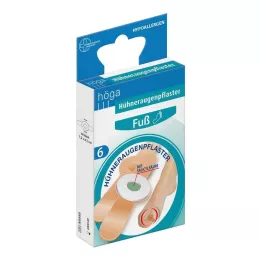 HÜHNERAUGENPFLASTER 2x7,5 cm Altezza, 6 pz