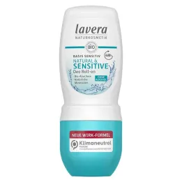 Lavera Deodorante Roll-on base sens.natural & sens., 50 ml